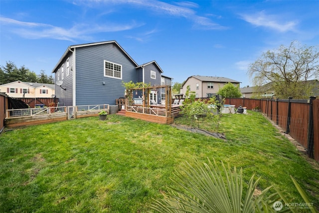 20723 197th Ave E, Orting, WA 98360 - rear view of house with a garden and central AC