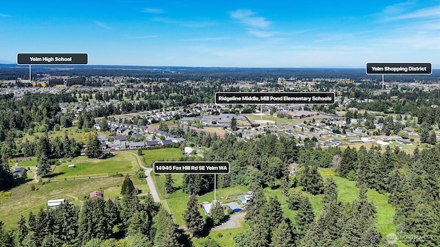 14945 Fox Hill Rd SE, Yelm, WA 98597 - aerial overview of property's location