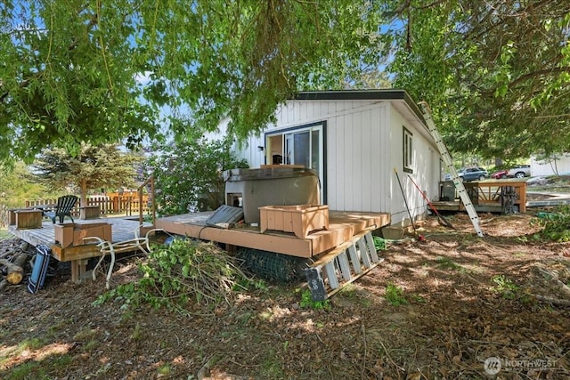 741 Twin Lakes Rd, Cle Elum, WA 98922 - back of house featuring a wooden deck