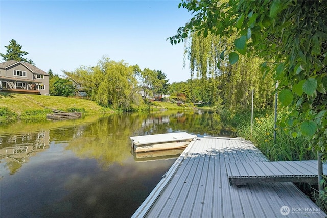 11112 E Riverside Dr, Bothell, WA 98011 - dock featuring a water view