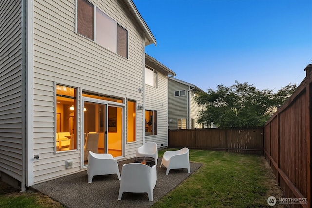 7522 NE 204th Pl, Kenmore, WA 98028 - rear view of property with a patio area