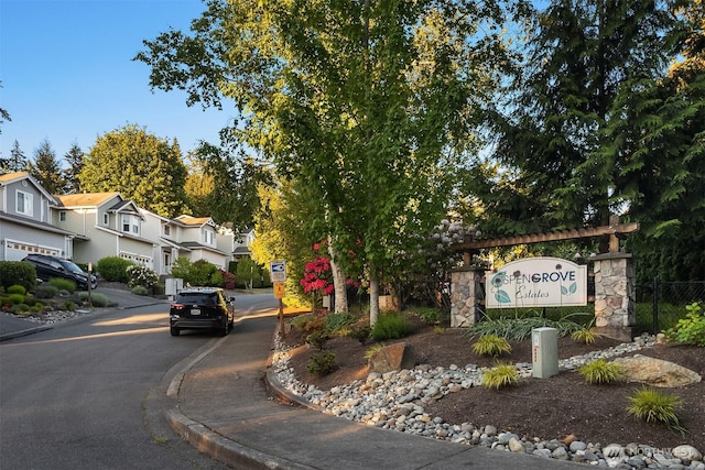 7522 NE 204th Pl, Kenmore, WA 98028 - community sign featuring a residential view