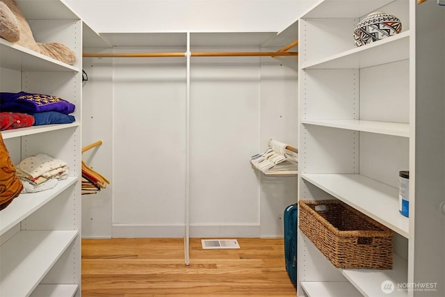11002 Hyla Ave NE, Bainbridge Island, WA 98110 - spacious closet with light wood-style floors