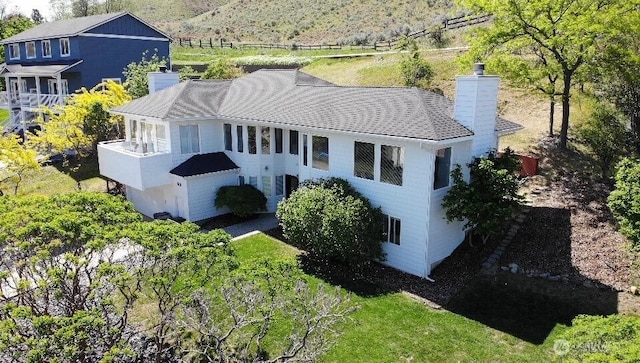 301 Canyon Pl, Wenatchee, WA 98801 - aerial view of property and surrounding area