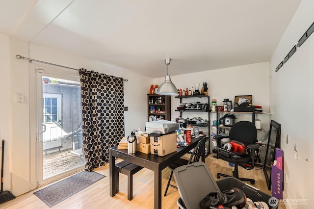 12304 NE 147th Ct, Kirkland, WA 98034 - office featuring light wood finished floors