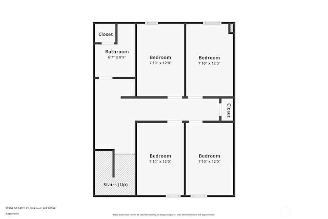 12304 NE 147th Ct, Kirkland, WA 98034 - room layout