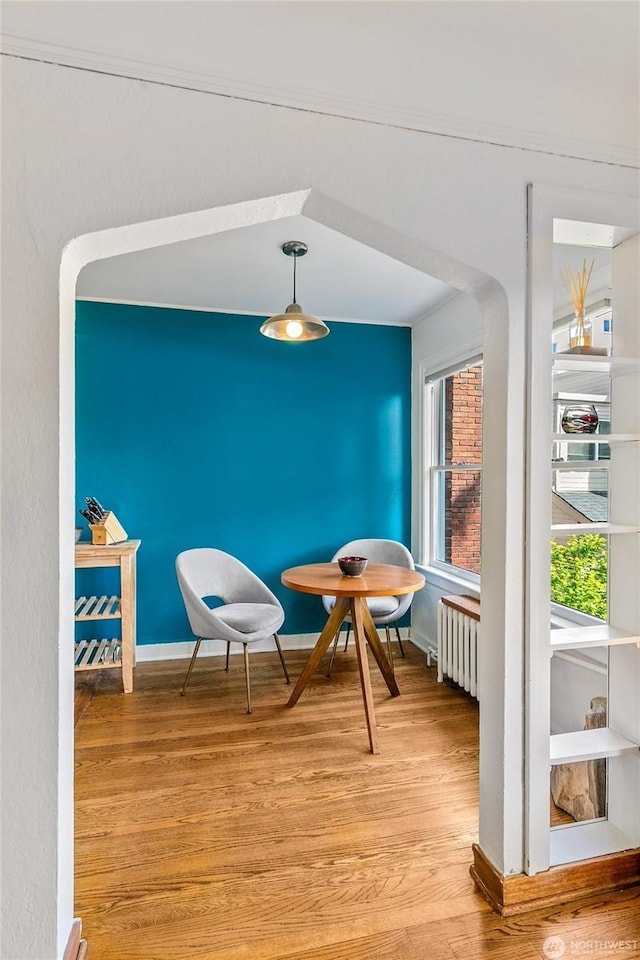 220 W Olympic Pl Unit 309, Seattle, WA 98119 - sitting room featuring light wood-type flooring and baseboards