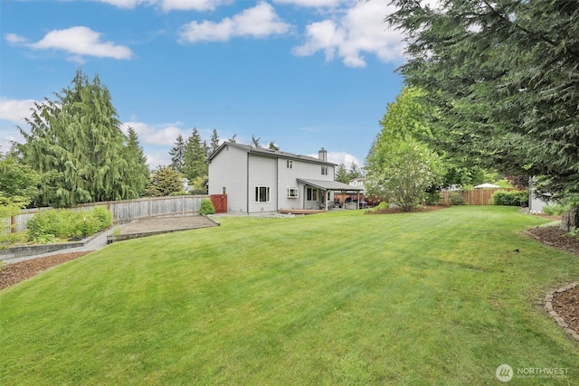 24213 41st Ave E, Spanaway, WA 98387 - view of yard with a patio