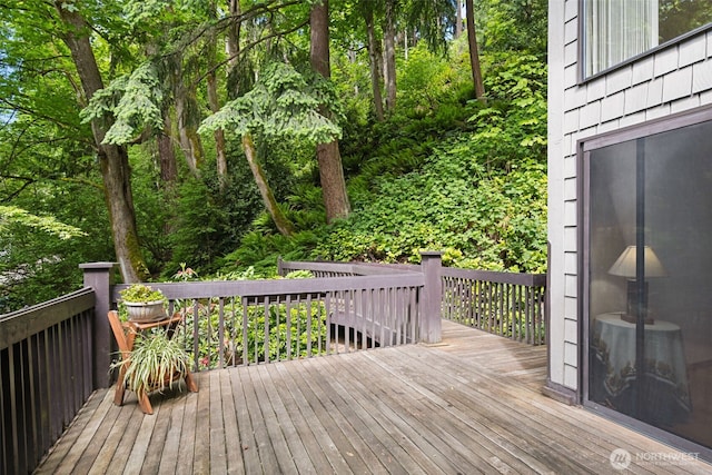 5019 E Mercer Way, Mercer Island, WA 98040 - view of wooden terrace