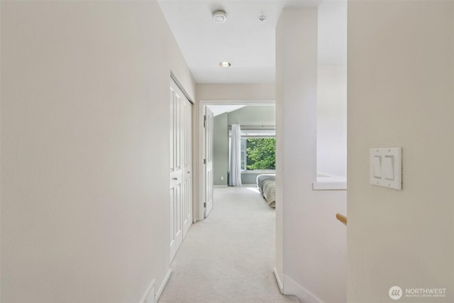 11800 SE 4th Pl Unit 203, Bellevue, WA 98005 - hall with light carpet and baseboards