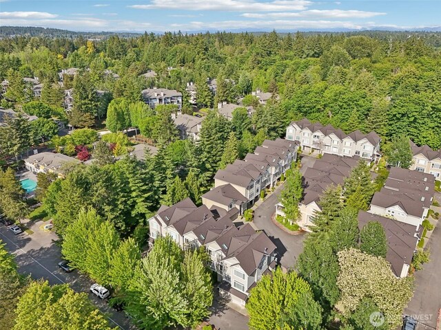 11800 SE 4th Pl Unit 203, Bellevue, WA 98005 - aerial perspective of suburban area with a forest