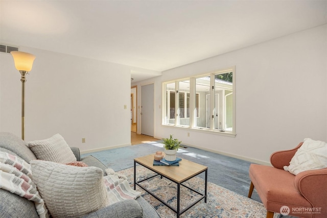 32227 Old Hansville Rd NE, Kingston, WA 98346 - living area with baseboards and carpet flooring