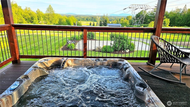 4319 H Street Rd, Blaine, WA 98230 - wooden terrace featuring a yard