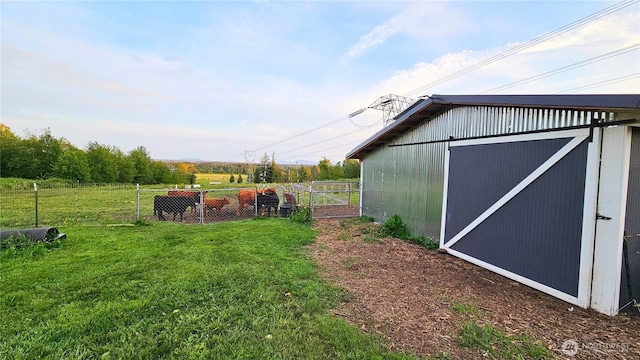 4319 H Street Rd, Blaine, WA 98230 - view of yard with an outbuilding and a pole building