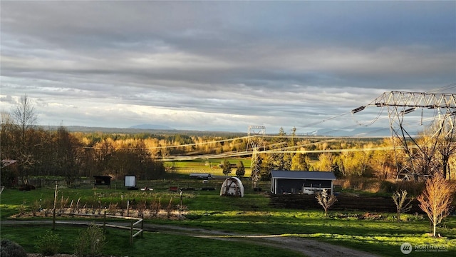4319 H Street Rd, Blaine, WA 98230 - view of grassy yard featuring a view of rural / pastoral area