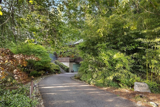 10608 NE 157th St, Bothell, WA 98011 - view of asphalt driveway with stairway
