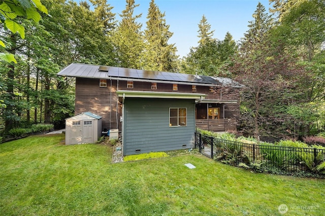 10608 NE 157th St, Bothell, WA 98011 - back of house with roof mounted solar panels