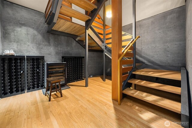 10608 NE 157th St, Bothell, WA 98011 - stairway with wood finished floors