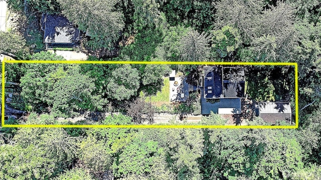 1577 Arrowhead Beach Rd, Camano Island, WA 98282 - aerial view of property and surrounding area featuring property boundaries highlighted