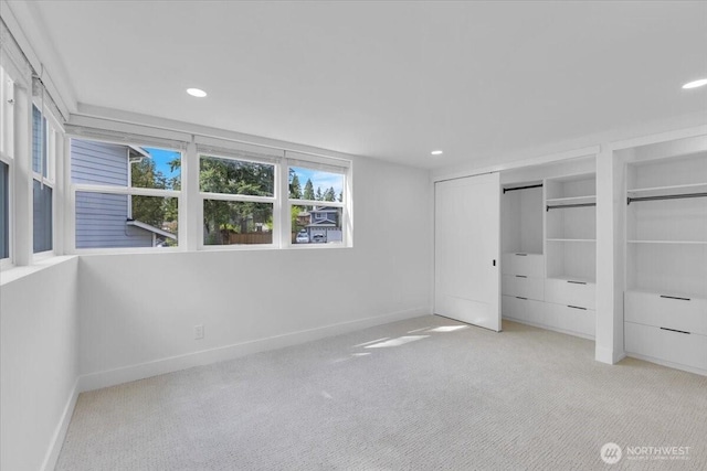 12816 130th Ct NE, Kirkland, WA 98034 - unfurnished bedroom featuring carpet floors, baseboards, and recessed lighting