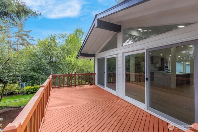 12816 130th Ct NE, Kirkland, WA 98034 - view of wooden deck