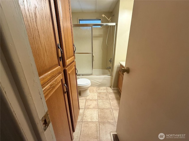 1415 84th St SE Unit 196, Everett, WA 98208 - full bathroom with toilet and shower / bath combination with glass door