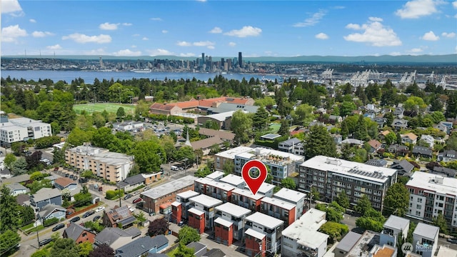 3219 California Ave SW Unit B, Seattle, WA 98116 - drone / aerial view of a large body of water