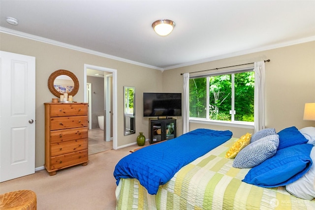 7623 152nd St SE, Snohomish, WA 98296 - carpeted bedroom with crown molding and baseboards