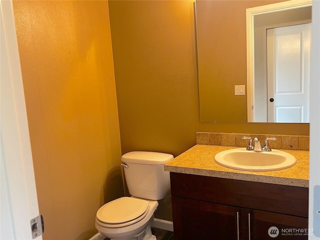 10027 SE Dotson St SE, Yelm, WA 98597 - half bath featuring vanity and toilet