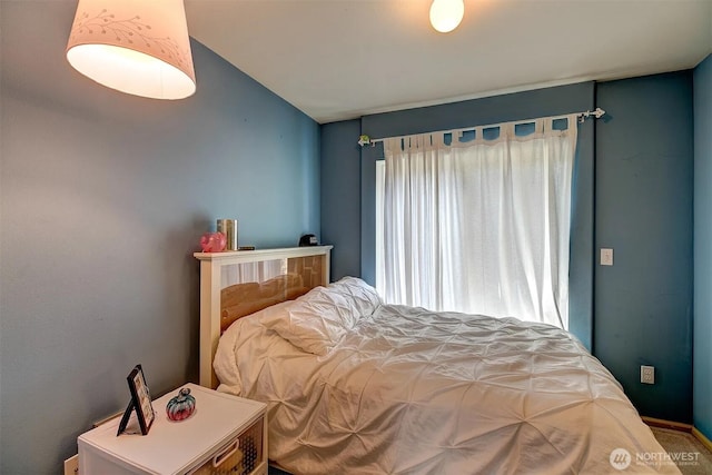 536ST N 103rd Unit A, Seattle, WA 98133 - bedroom featuring vaulted ceiling