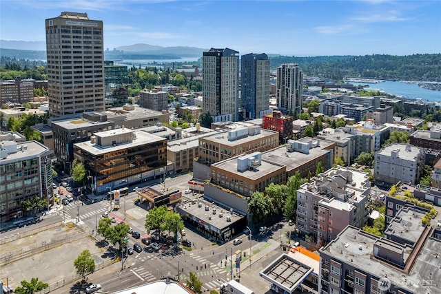 4343 Roosevelt Way NE Unit 401, Seattle, WA 98105 - view of city featuring a water and mountain view