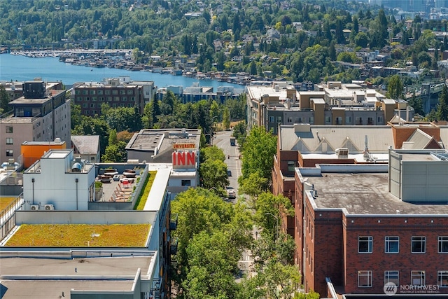 4343 Roosevelt Way NE Unit 401, Seattle, WA 98105 - aerial view of a nearby body of water