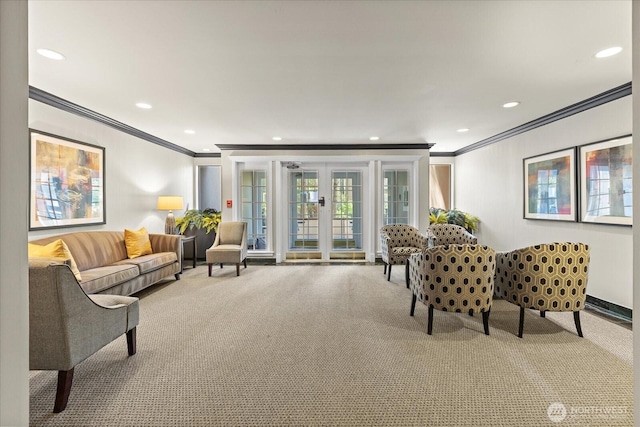15512 Country Club Dr Unit B25, Mill Creek, WA 98012 - lobby with crown molding and recessed lighting