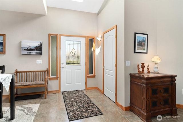252 Mariners Dr, Sequim, WA 98382 - foyer entrance featuring baseboards