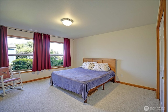 1351 Crestview Dr, Camano Island, WA 98282 - carpeted bedroom with baseboards