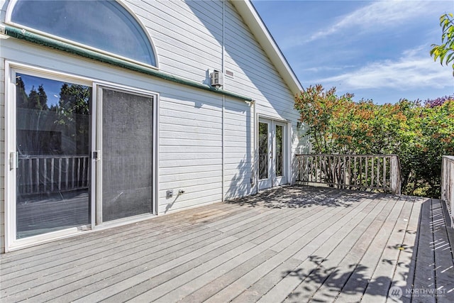 1718 6th St SE, East Wenatchee, WA 98802 - view of wooden deck