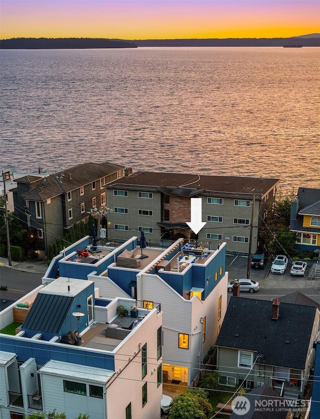 3852 Beach Dr SW Unit A, Seattle, WA 98116 - aerial view of a large body of water