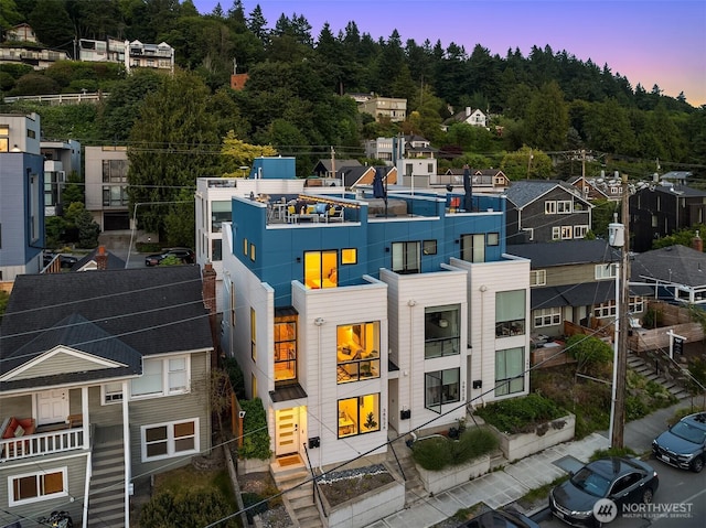 3852 Beach Dr SW Unit A, Seattle, WA 98116 - drone / aerial view