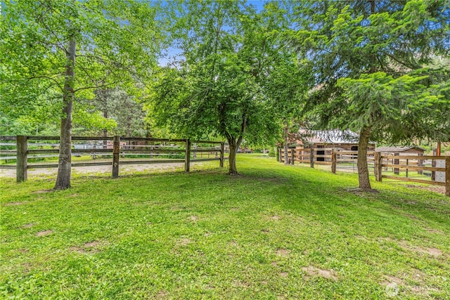 1361 Mission Creek Rd, Cashmere, WA 98815 - view of yard with an outdoor structure