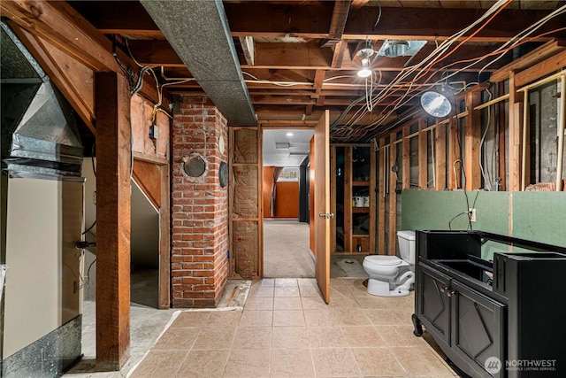 1361 Mission Creek Rd, Cashmere, WA 98815 - view of unfinished below grade area