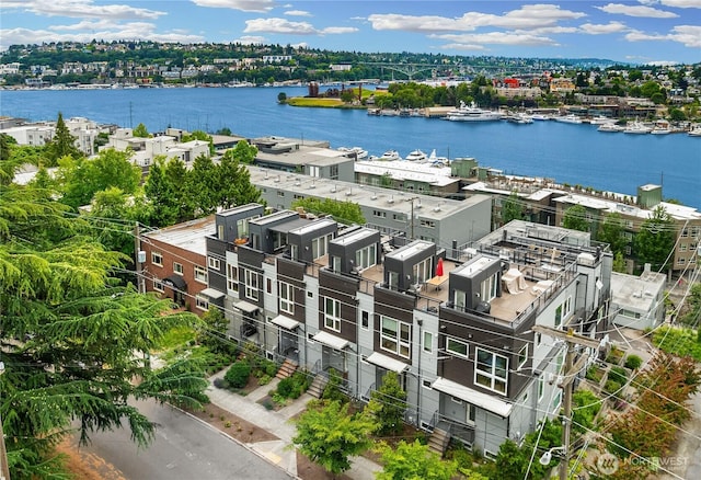 2843 Franklin Ave E, Seattle, WA 98102 - bird's eye view of a large body of water