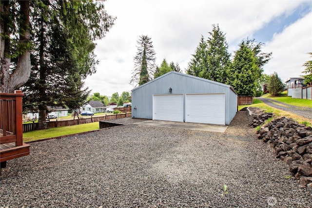 514 Mckinley Ave, Raymond, WA 98577 - view of detached garage