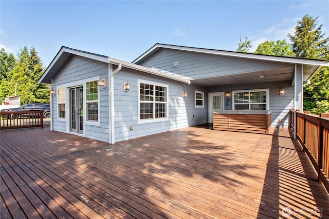 514 Mckinley Ave, Raymond, WA 98577 - view of deck
