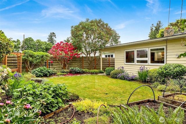 2708 Lynn St, Bellingham, WA 98225 - view of yard featuring a vegetable garden