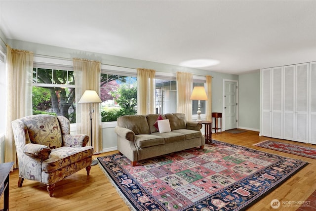 2708 Lynn St, Bellingham, WA 98225 - living room with wood finished floors