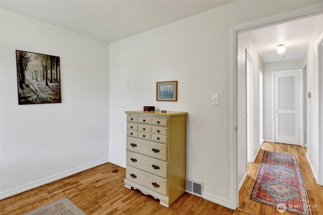 2708 Lynn St, Bellingham, WA 98225 - hallway with light wood-style flooring and baseboards