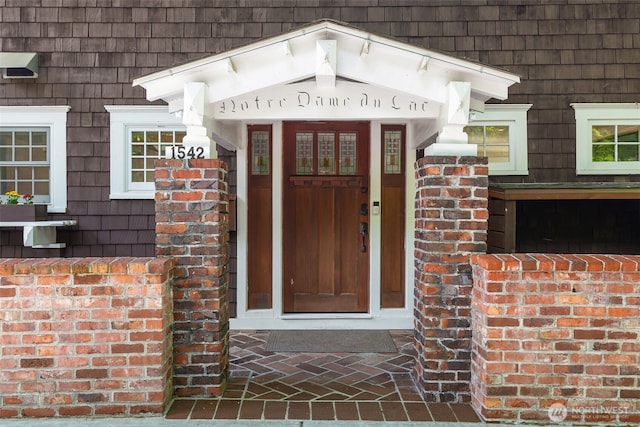 1542 Grand Ave, Seattle, WA 98122 - view of exterior entry with brick siding