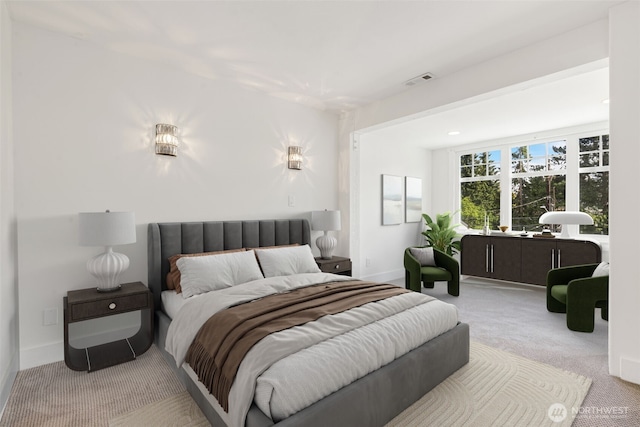 1542 Grand Ave, Seattle, WA 98122 - bedroom with light carpet and baseboards