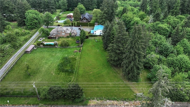 818 295th St E, Roy, WA 98580 - view from above of property