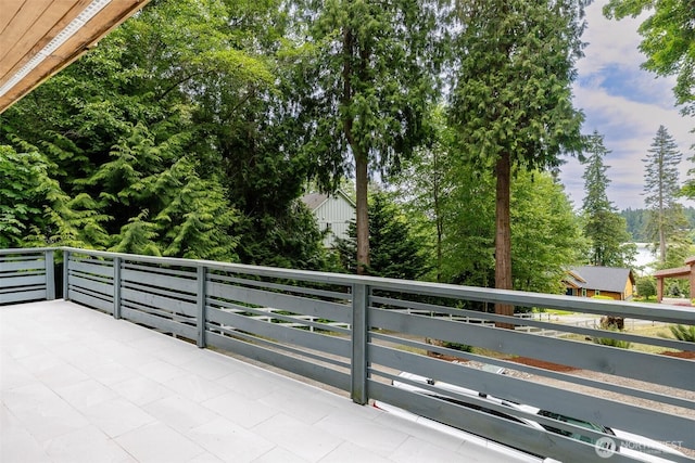 17655 Division Ave NE, Suquamish, WA 98392 - view of patio / terrace with a balcony